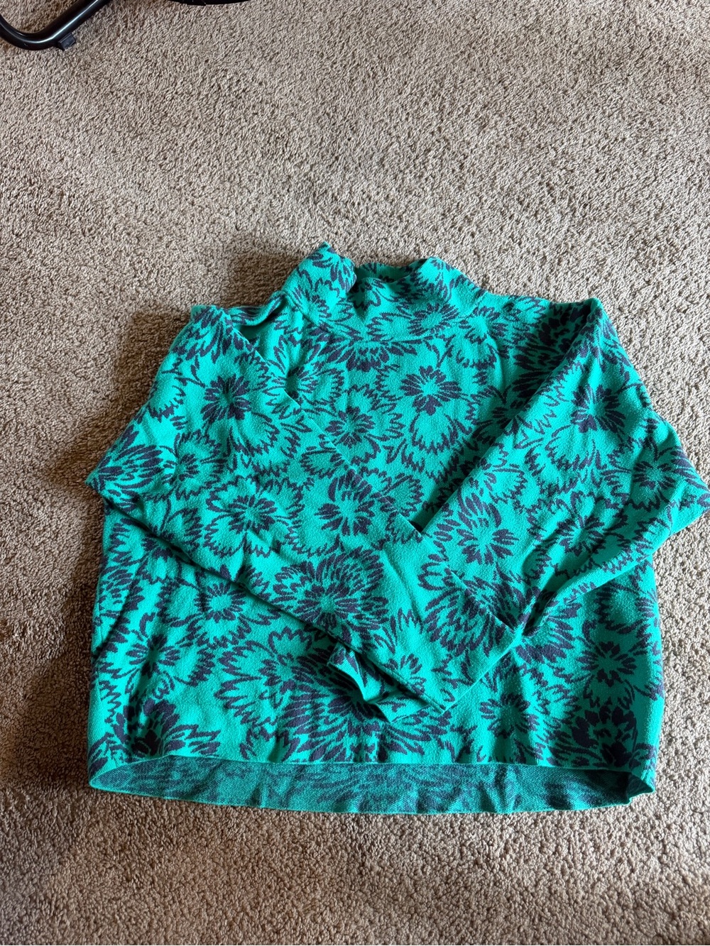 Anthropologie Carys Mock Neck Sweater